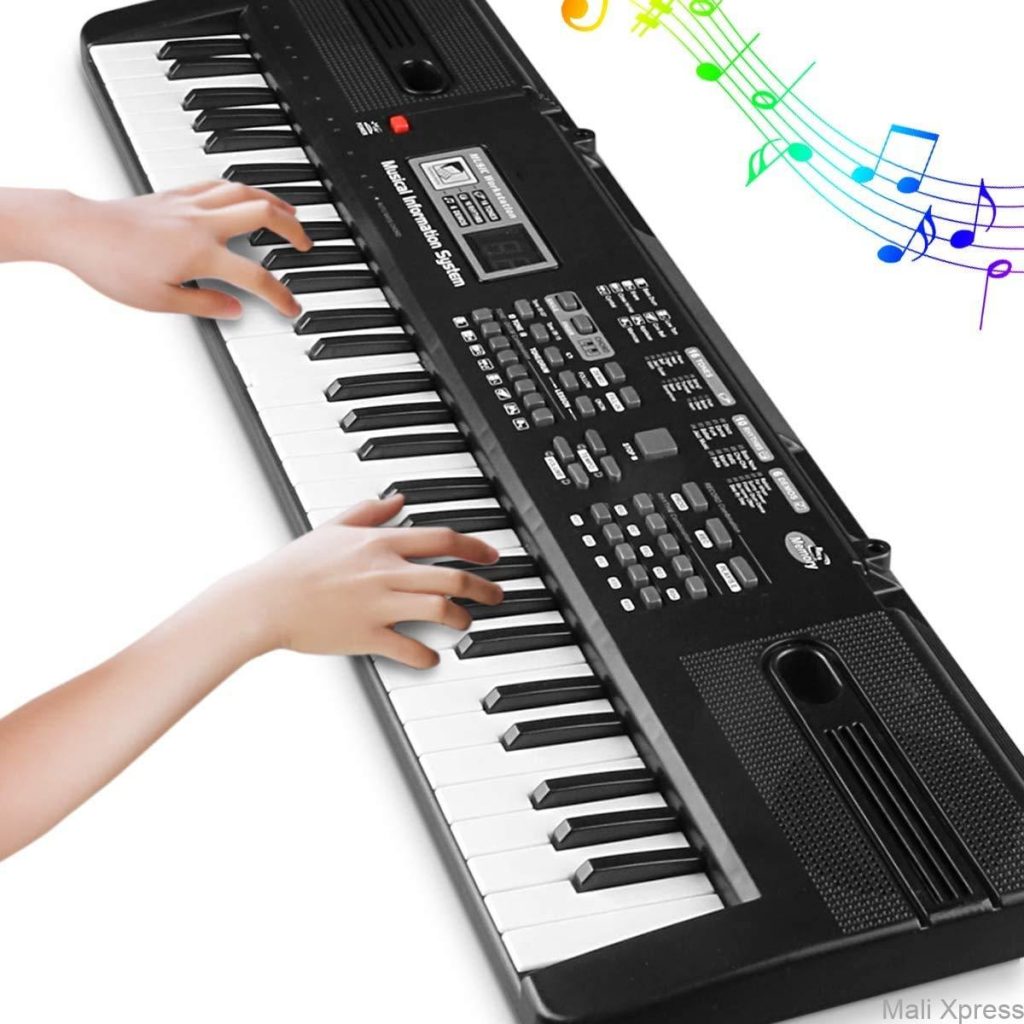 61 Keys Kids Electronic Piano Keyboard Music Instrument Kids Piano ...