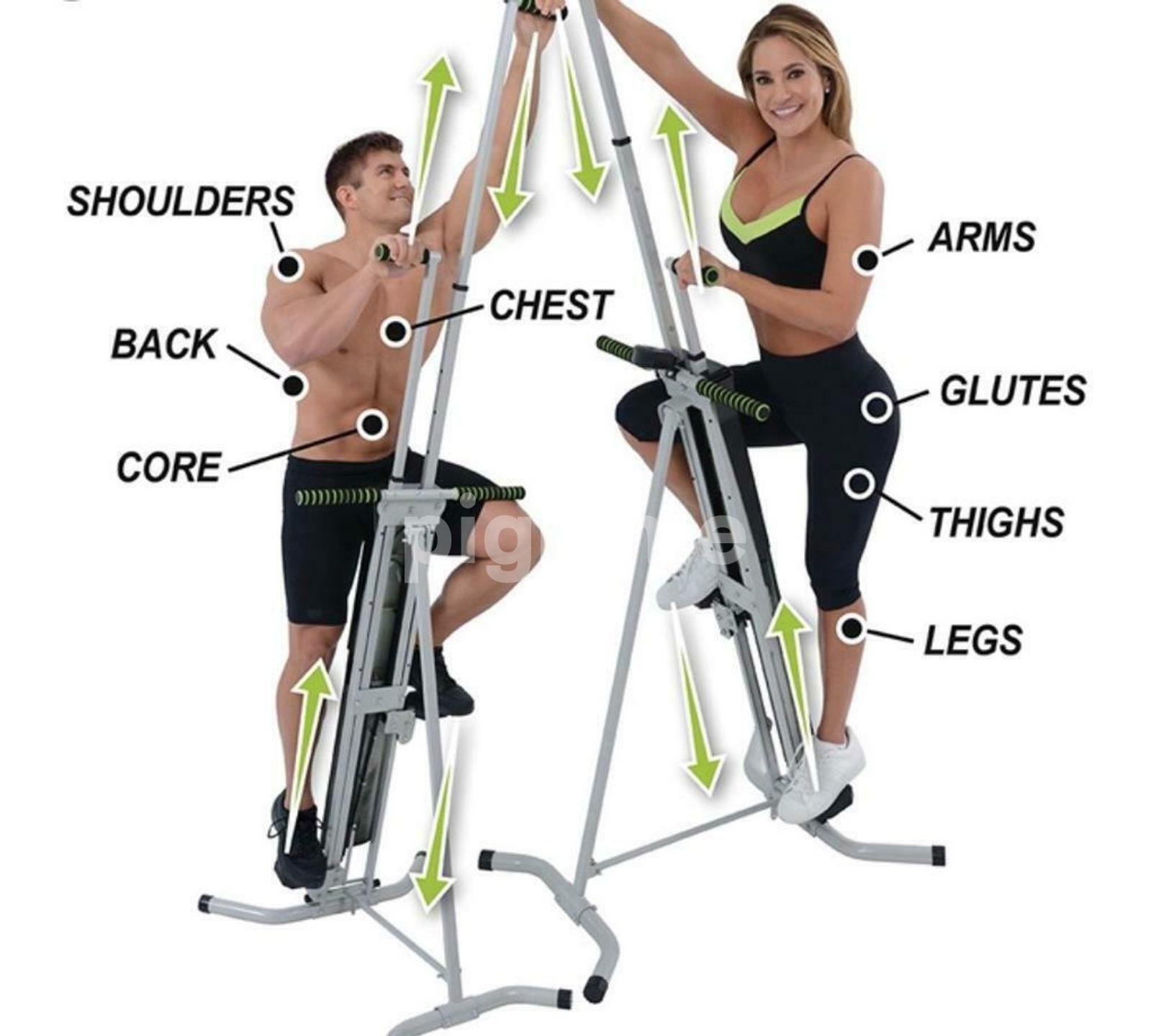 MaxiClimber Vertical Climber Full Body Workout Maxi Climber Vertical ...